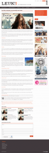 Column 'San Blas-eilanden, een paradijs met troep'. Geschreven door Doris Furcic. Gepubliceerd op de website van het online stadsmagazine Leuk!070.